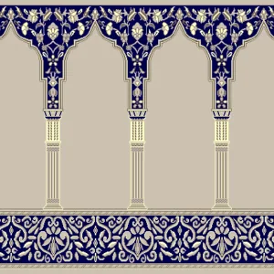 Seccadeli cami halısı modeli GH 2030