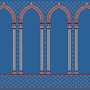 Seccadeli cami halısı modeli GH 2050