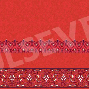 Saflı cami halısı modeli GH 1051